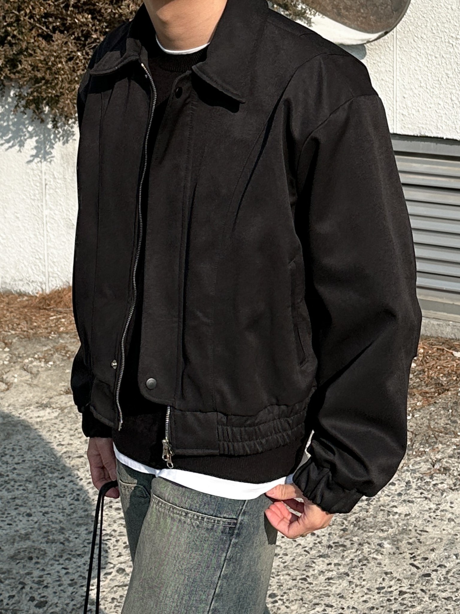 poise blouson jacket (3color)